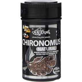   Haquoss | Chironomus | Fagyasztva szárított szúnyoglárva haltáp édesvízi és tengeri díszhalak számára - 100 ml