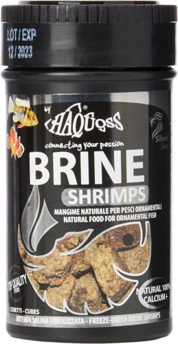 Haquoss | Brine Shrimps | Liofilizált sós garnélarák édesvízi és tengeri haltáp - 100 ml