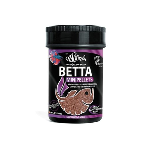 Haquoss | Betta Minipellets | Teljes értékű mini pellet Betta halaknak - 100 ml