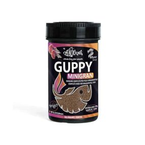   Haquoss | Guppy Mini Gran | Teljes értékű mini granulált Guppi táp - 250 ml