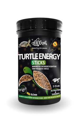 Haquoss | TURTLE ENERGY STICKS| Energiadús prémium vízi  teknős táp - 1000 ml