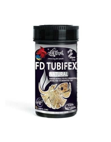 Haquoss | FD TUBIFEX | Kiegészítő Tubifex, tengeri és édesvízi hal táp - 250 ml / 25 g