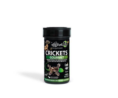 Haquoss | Crickets Gourmet | Szárított tücsök hüllők számára - 1000 ml