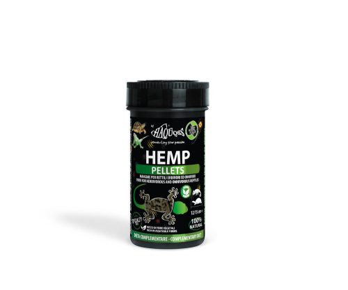 Haquoss | Hemp Pellets | Természetes kender táp növényevő hüllőknek - 250 ml