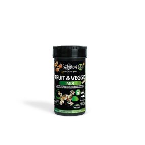   Haquoss | Fruit&Veggie Mix Dried | Szárított gyümölcs és zöldség mix növény-és mindenevő hüllőknek - 1000 ml