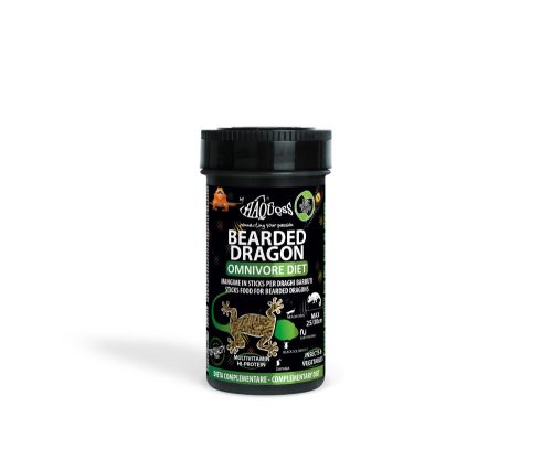 Haquoss | Bearded Dragon Omnivore Diet | Szakállas agáma táp  - 1000 ml
