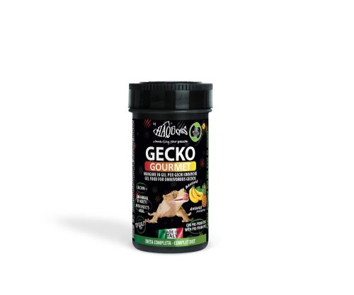 Haquoss | Gecko Gourmet Banana & Ananas | Banán és ananász táp gekkók számára - 250 ml
