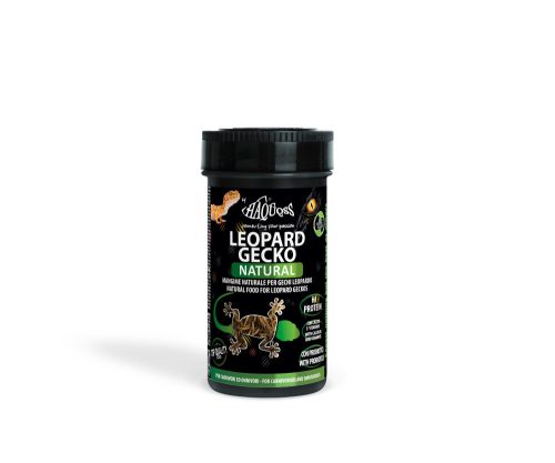 Haquoss | LEOPARD GECKO NATURAL| Prémium leopárd gekkó táp - 250 ml