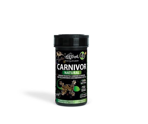 Haquoss | CARNIVOR NATURAL| Szárított rovar,  lárva mix vitaminokkal - 250 ml