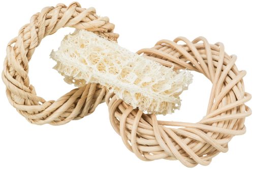 Trixie Loofah Toy | Játék (luffa,rattan,kukoricahéj) rágcsálók részére - 13 cm