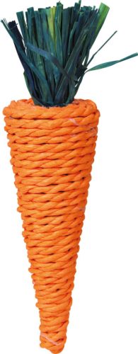 Trixie Play Carrot | Természetes szizál játékrépa rágcsálók számára – 20 cm
