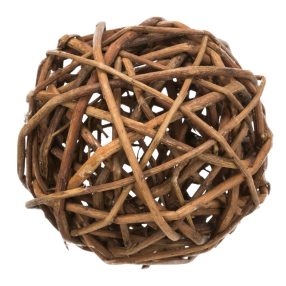   Trixie Wicker Ball | Játék (fonott labda) nyulak és tengerimalacok részére - 10 cm