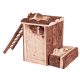 Trixie Play and Burrow Tower | Odú (natur fából) egerek és törpe hörcsögök részére - 20x20x16 cm
