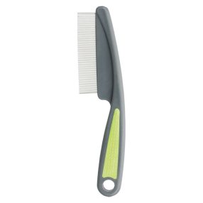   Trixie Comb | Bolha és tetű fésű, műanyag nyéllel rágcsálók részére - 15 cm