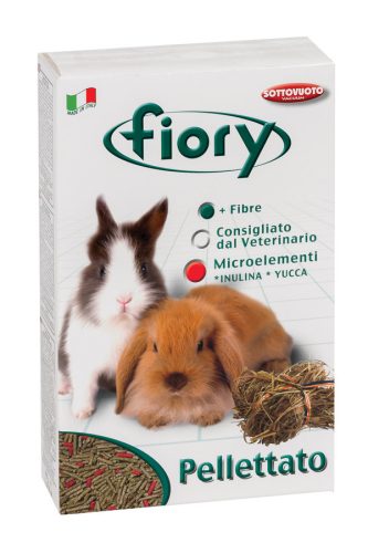 Fiory | Pellet for Dwarf Rabbits and Guinea-Pigs | Teljes értékű pellet, törpe nyúlak számára - 850 g