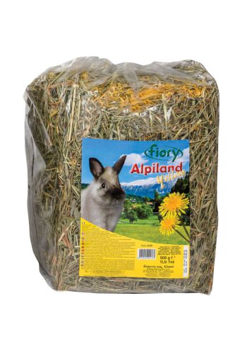 Fiory | Hay ALPILAND Yellow (dandelion flowers) | Széna pitypanggal, Apiland sárga - 500 g