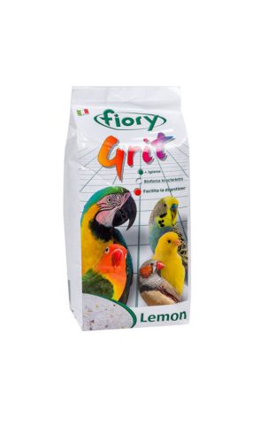 Fiory | Sea Grit LEMON aroma | Tengeri grit, citrom illatú papagáj alom - 1 Kg