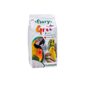   Fiory | Sea Grit LEMON aroma | Tengeri grit, citrom illatú papagáj alom - 3 Kg