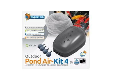 SuperFish | POND AIR KIT 4 | Tólevegőztető készlet 4