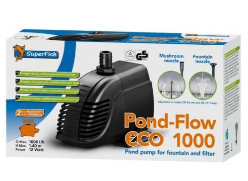 SuperFish | POND FLOW ECO | Energiatakarékos tószivattyú - 1000