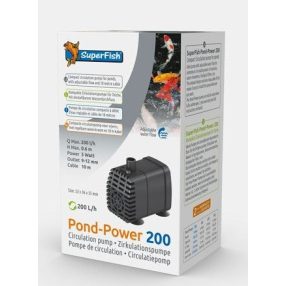 SuperFish | PONDPOWER | Keringető szivattyú - 200