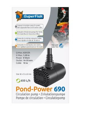 SuperFish | PONDPOWER | Keringető szivattyú - 690
