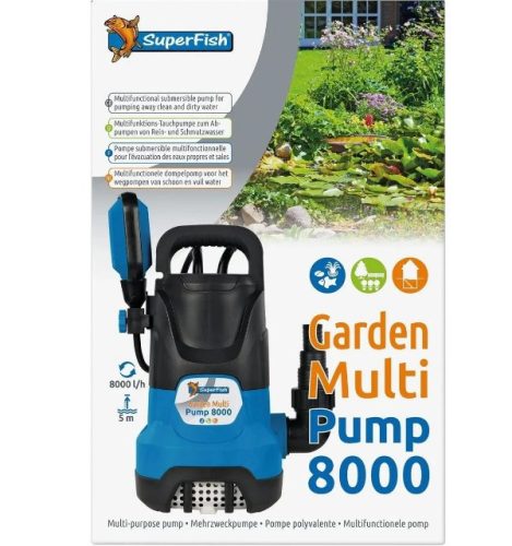 SuperFish | GARDEN MULTI PUMP | Multi szivattyú -  8000