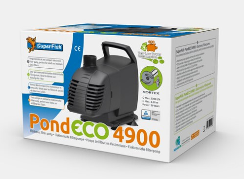 SuperFish | POND ECO | Energiatakarékos szűrőszivattyú - 4900-29W