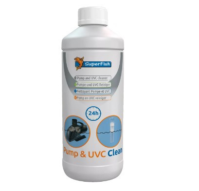 SuperFish | PUMP & UVC CLEAN | Szivattyú és UVC tisztítószer - 1.000 ml