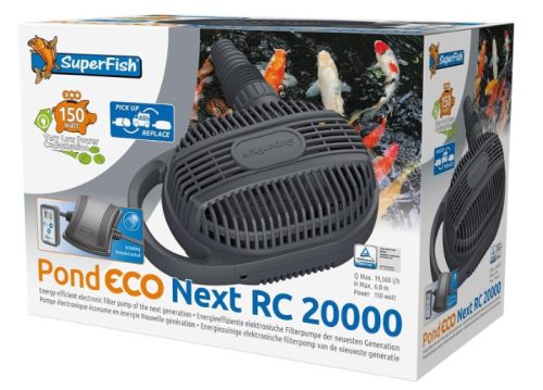 SuperFish | POND ECO NEXT | Energiatakarékos, szűrőtápláló és szivattyú - 5000-22W