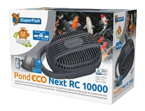 SuperFish | POND ECO NEXT | Energiatakarékos, szűrűtápláló és szivattyú - 10.000-52W