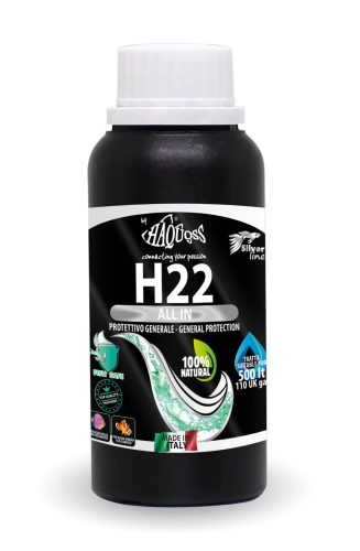 Haquoss | H22 All In | Általános védelmet nyújtó természetes vízkezelő készítmény édesvízi és tengeri akváriumokhoz – 100 ml