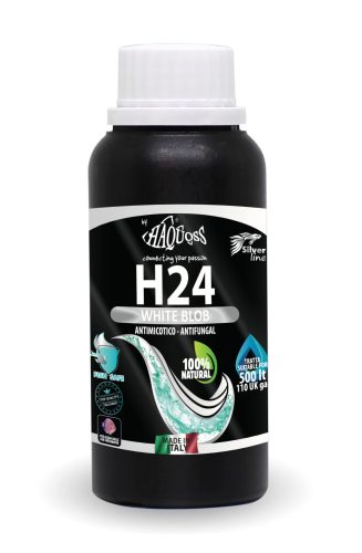 Haquoss | H24 White Blob | Természetes készítmény gombás fertőzések megelőzésére édesvízi akváriumokban – 100 ml