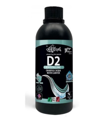 Haquoss |  D2 Crystalline Freshwater | Víztisztító folyadék, édesvízi akváriumhoz - 250 ml