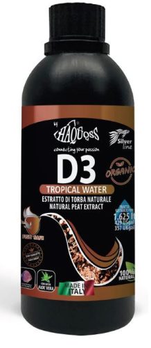 Haquoss | D3 Tropical Water | Trópusi vízelőkészítő folyadék -  250 ml