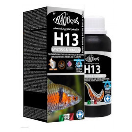 Haquoss | H13 Mycosis | Folyékony készítmény gombás fertőzések kezelésére édesvízi és tengeri díszhalaknál – 100 ml