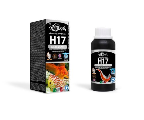 Haquoss | H17 Dacty & Gyro | Dactylogyrus és Gyrodactylus férgek eltávolító készítmény - 100 ml