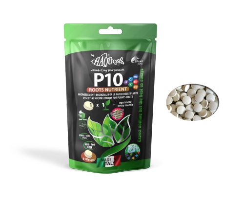 Haquoss | P10 Roots Nutrient | Speciálisan kifejlesztett tápanyagtabletta - 100 db