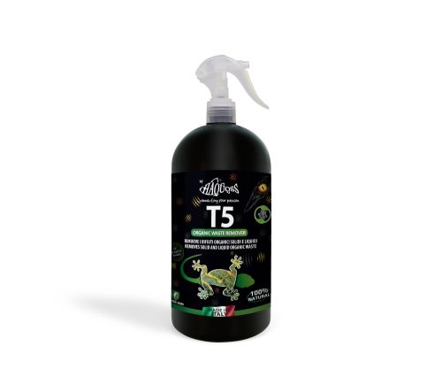 Haquoss | T5 Organic Waste Remover Spray | Szagtalanító, tisztító spray terráriumba - 1000 ml 