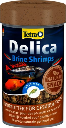 Tetra Delica Brine Shrimps | Prémium fagyasztva szárított sórák (Artemia) – 100 ml