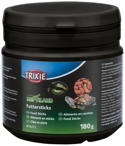 Trixie Food Sticks for Water-Turtles | Teljes értékű eledel vitaminokkal vízi teknősök részére  - 180g