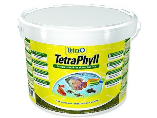 Tetra | Phyll Flakes | Lemezes táplálék | Díszhalak számára - 10 liter