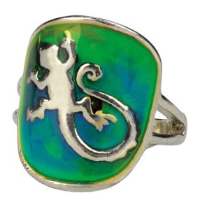 BlueBug | Hangulat pecsétgyűrű - gekkós