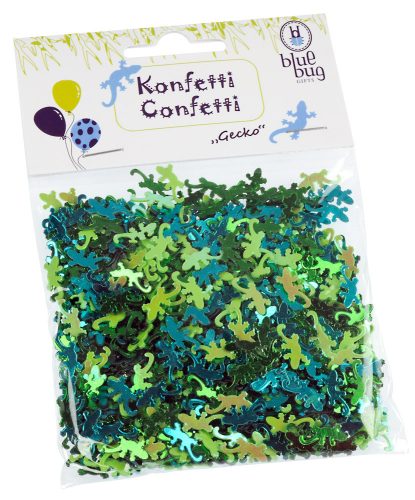 BlueBug | Ünnepi konfetti  Gekkó minta