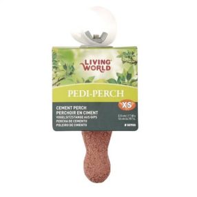   Living World Pedi-Perch "XS" | Felszerelés (ülőrúd, több féle színben) díszmadarak részére - 12x2,5 cm