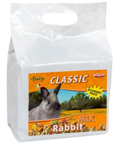 Fiory | Rabbit MIX “Classic” | Keverék eledel, törpe nyulaknak - 3 kg