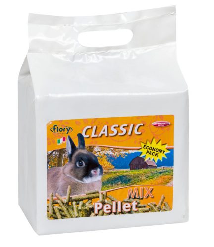 Fiory | Pellet MIX “Classic” | Pellet eledel, törpe nyulaknak - 2,72 Kg