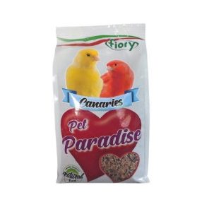   Fiory | Canaries, Pet Paradise | Teljes értékű, kanári eleség - 1 Kg 