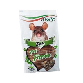   Fiory | Rats, Pet Farm | Teljes értékű, Egér és Patkány eleség - 1 Kg