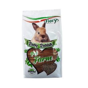   Fiory | Baby Rbbits, Pet Farm | Teljes értékű, kölyök nyúl eledel - 1 Kg
